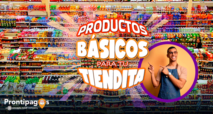 Productos básicos para tu tiendita.